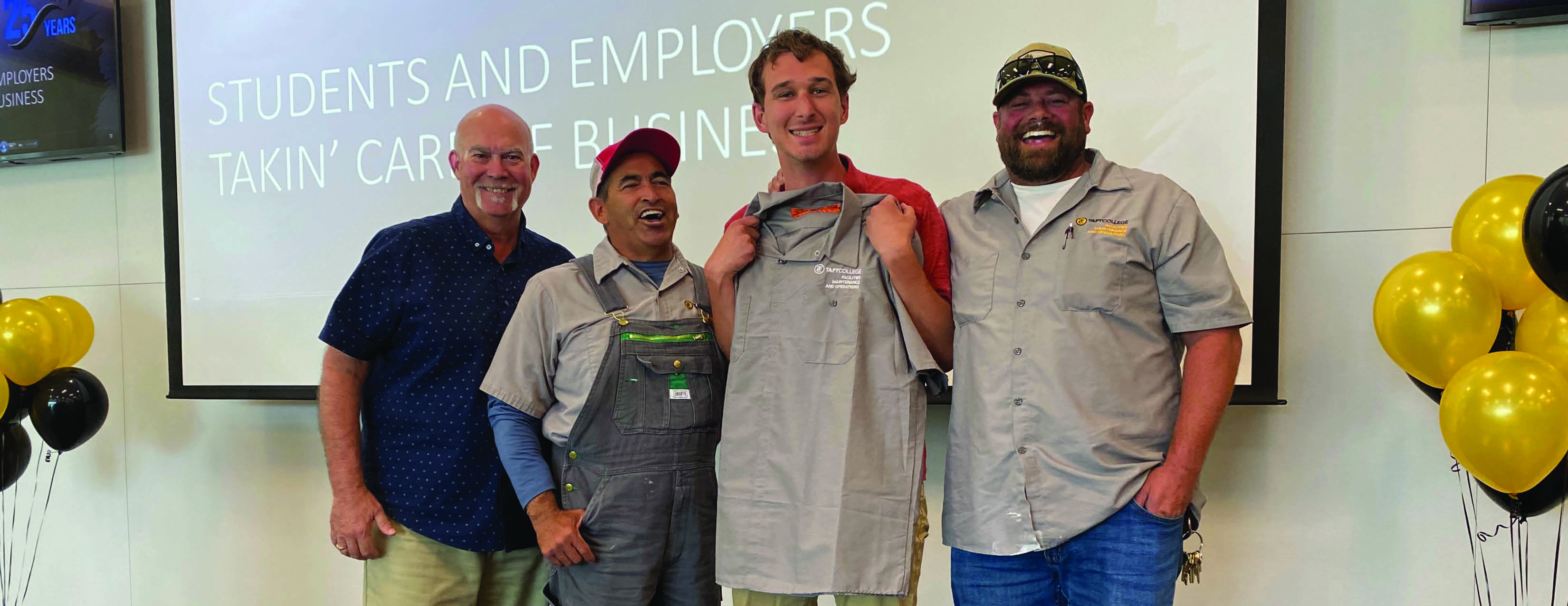 TIL Student and Taft College Staff at TIL Event for Employers